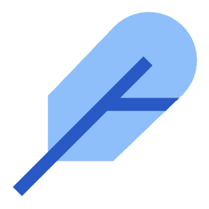 Feather Pen Icon from Sharp Flat - Free Set