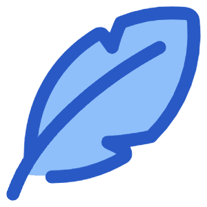 Feather Pen Icon from Plump Duo - Free Set