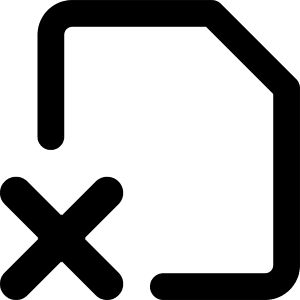 File Delete Alternate Icon from Core Remix - Free Set