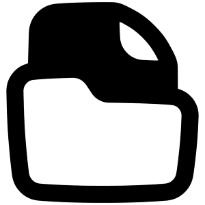 File Folder Icon from Plump Remix - Free Set
