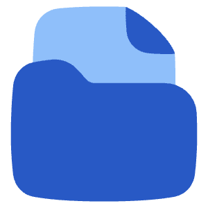 File Folder Icon from Plump Flat - Free Set