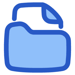 File Folder Icon from Plump Duo - Free Set