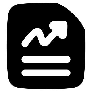File Report Icon from Plump Solid - Free Set