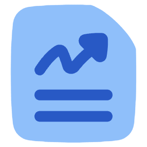 File Report Icon from Plump Flat - Free Set