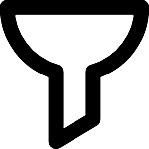 Filter 1 Icon from Micro Line - Free Set