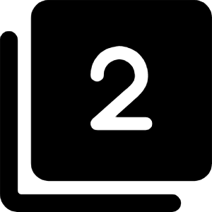 Filter 2 1 Icon from Ultimate Bold - Free Set