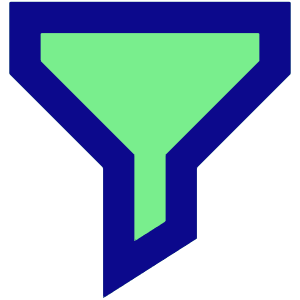 Filter 2 Icon from Sharp Pop - Free Set