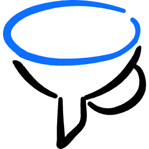 Filter Icon from Freehand Duotone - Free Set