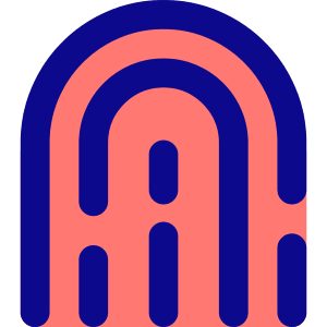 Fingerprint 1 Icon from Core Pop - Free Set