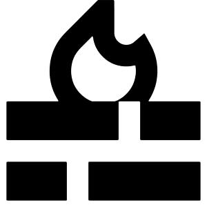Fire Wall Icon from Sharp Remix - Free Set