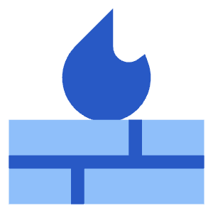 Fire Wall Icon from Sharp Flat - Free Set