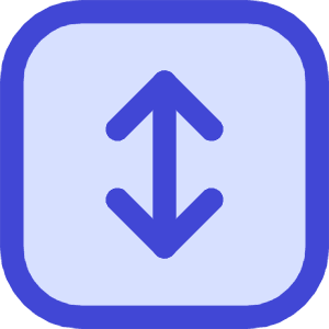Fit To Height Square Icon from Core Duo - Free Set