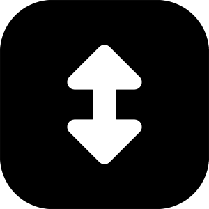 Fit To Height Square Icon from Core Solid - Free Set