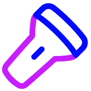 Flashlight Icon from Plump Neon - Free Set