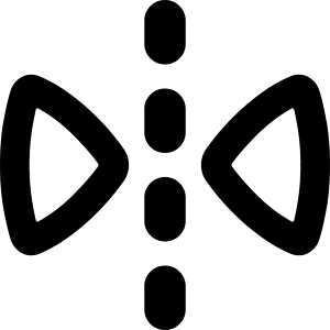 Flip Horizontal Arrow 1 Icon from Flex Remix - Free Set