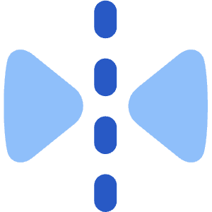 Flip Horizontal Arrow 1 Icon from Flex Flat - Free Set