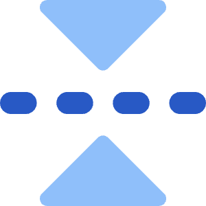 Flip Vertical Arrow 2 Icon from Core Flat - Free Set