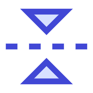 Flip Vertical Arrow 2 Icon from Sharp Duo - Free Set