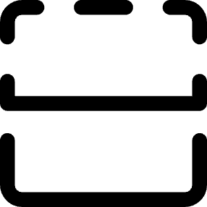 Flip Vertical Square 2 Icon from Core Line - Free Set