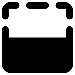 Flip Vertical Square 2 Icon from Core Remix - Free Set