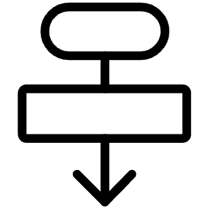 Flow Chart Hierachy Icon from Ultimate Light - Free Set