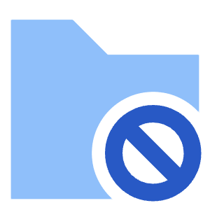 Folder Block Icon from Sharp Flat - Free Set