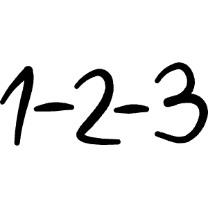 Form Edition Number 1 Icon from Freehand Line - Free Set