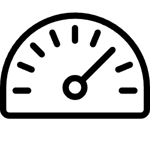 Gauge Dashboard Icon from Ultimate Light - Free Set