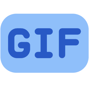 Gif Format Icon from Core Flat - Free Set