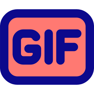 Gif Format Icon from Core Pop - Free Set