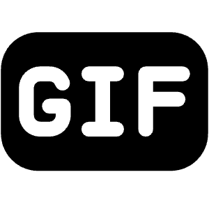 Gif Format Icon from Core Solid - Free Set