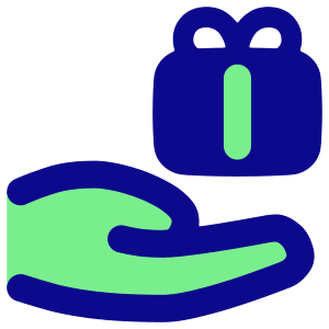 Give Gift Icon from Plump Pop - Free Set