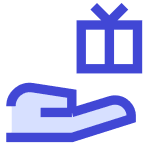 Give Gift Icon from Sharp Duo - Free Set