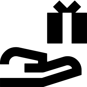 Give Gift Icon from Sharp Remix - Free Set