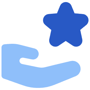 Give Star Icon from Flex Flat - Free Set