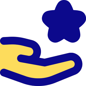 Give Star Icon from Flex Pop - Free Set