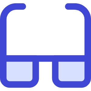 Glasses Icon from Core Duo - Free Set