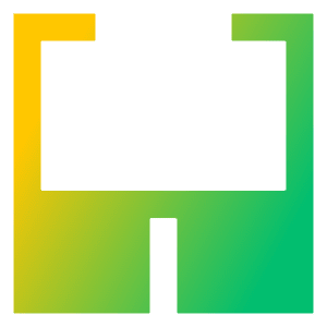 Glasses Icon from Sharp Gradient- Free Set