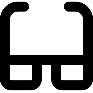 Glasses Icon from Core Solid - Free Set