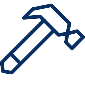 Hammer 1 Icon from Cyber Line - Free Set