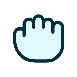 Hand Drag 1 Icon from Ultimate Duotone - Free Set