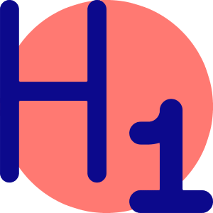 Heading 1 Paragraph Styles Heading Icon from Core Pop - Free Set