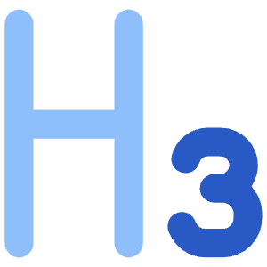 Heading 3 Paragraph Styles Heading Icon from Core Flat - Free Set