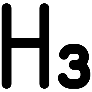 Heading 3 Paragraph Styles Heading Icon from Core Solid - Free Set