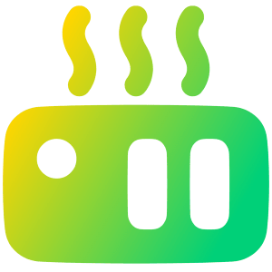 Heater Icon from Plump Gradient - Free Set
