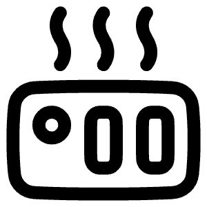 Heater Icon from Plump Line - Free Set