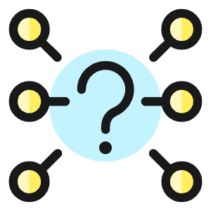 Help Question Network Icon from Ultimate Colors - Free Set