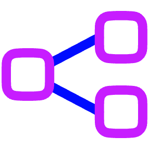 Hierarchy 1 Icon from Plump Neon - Free Set