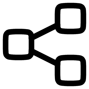 Hierarchy 1 Icon from Plump Line - Free Set