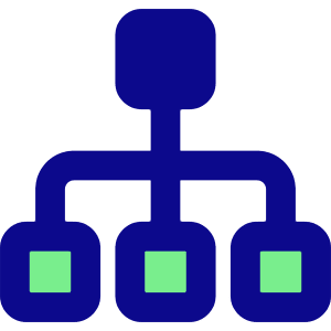 Hierarchy 2 Icon from Core Pop - Free Set